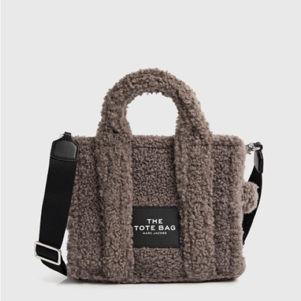 Marc Jacobs The Teddy Mini Traveler Tote Grey